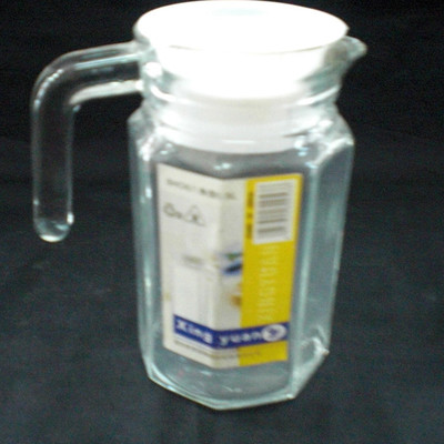 【供应批发 耐热玻璃茶具 手工精致 小八角壶 小条壶 500ml】价格,厂家,图片,茶壶、水壶,沈阳东北日用杂品市场心然日杂批发部-