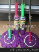 【广东拖把厂批发加厚不锈钢杆质量保证高档大头纤维懒人拧水拖把】价格,厂家,图片,拖把,广州市番禺兰尔日用杂品厂-