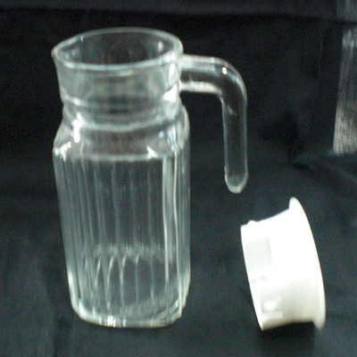 【供应批发 耐热玻璃茶具 手工精致 小八角壶 小条壶 500ml】价格,厂家,图片,茶壶、水壶,沈阳东北日用杂品市场心然日杂批发部-